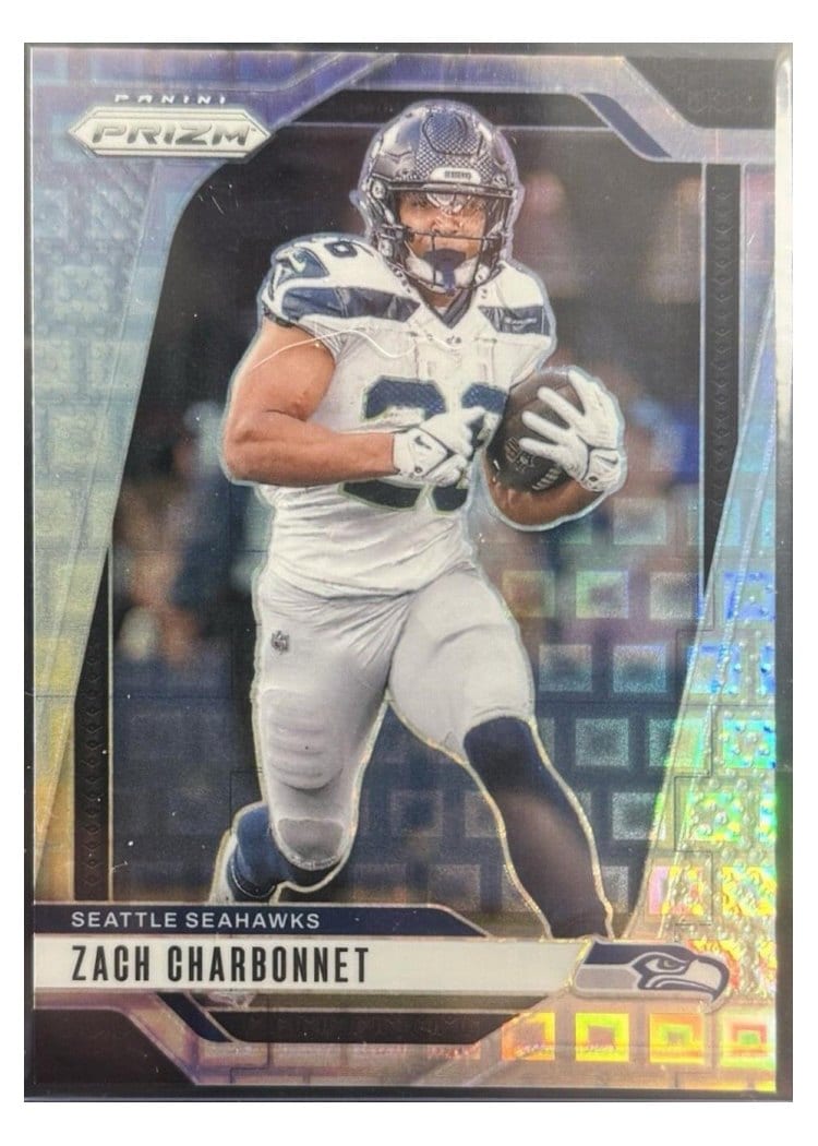 2024 Panini Prizm Base Set Zach Charbonnet #264 card