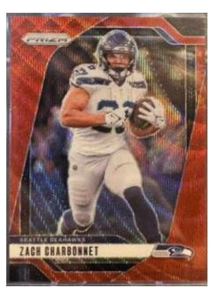 2024 Panini Prizm Base Set Zach Charbonnet #264 card