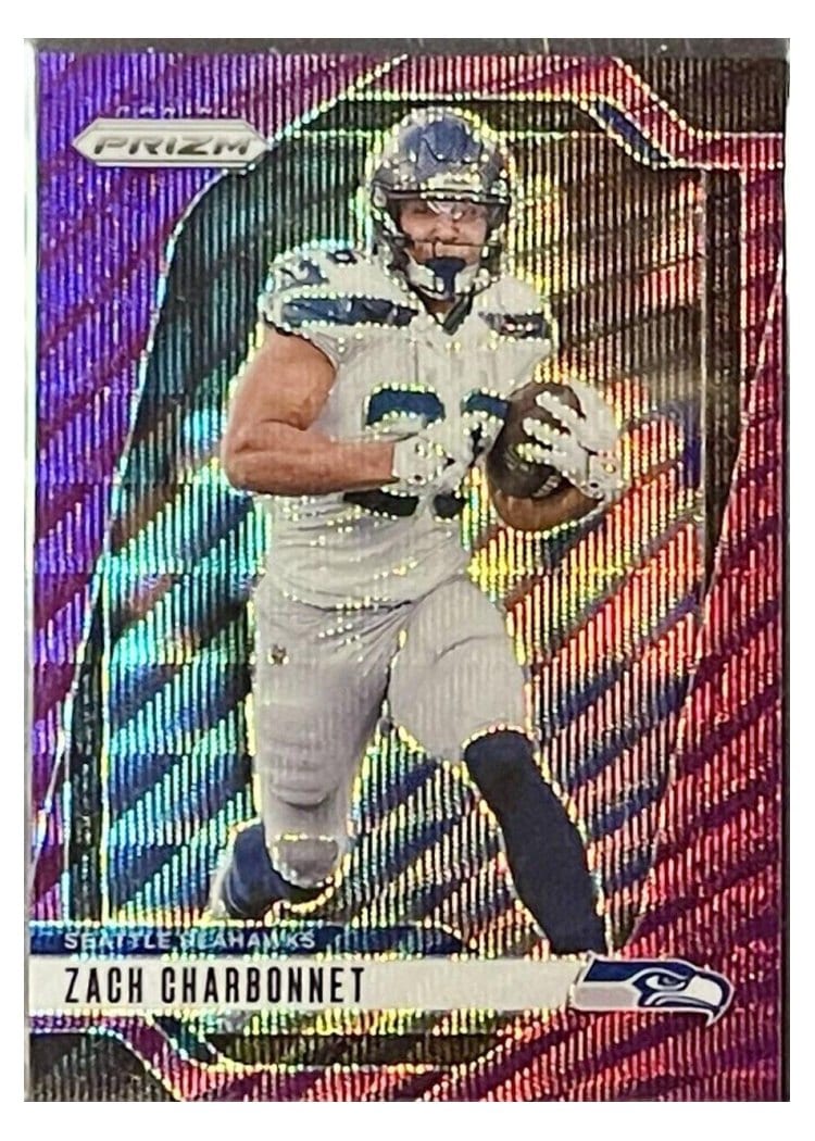2024 Panini Prizm Base Set Zach Charbonnet #264 card