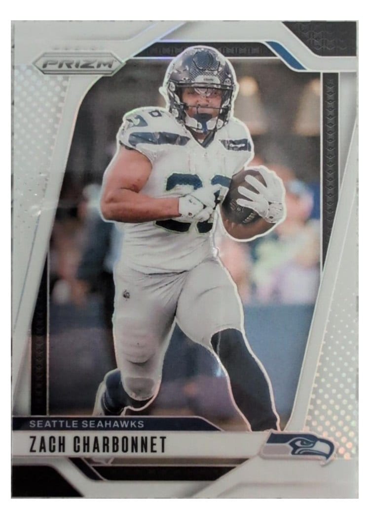 2024 Panini Prizm Base Set Zach Charbonnet #264 card