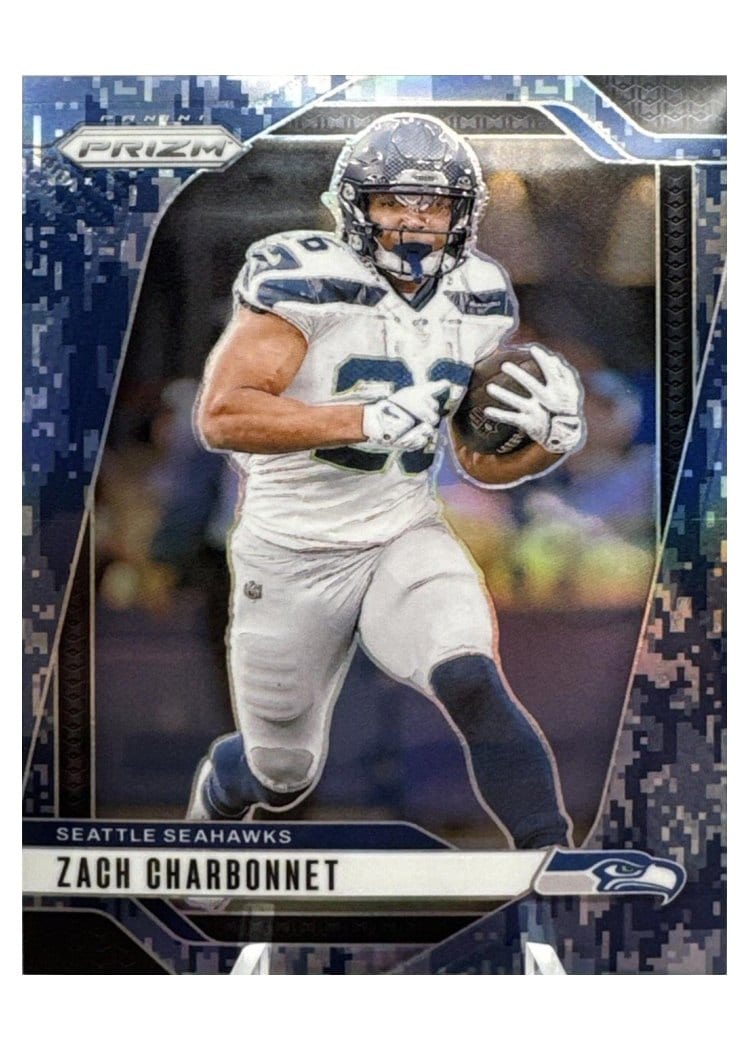 2024 Panini Prizm Base Set Zach Charbonnet #264 card
