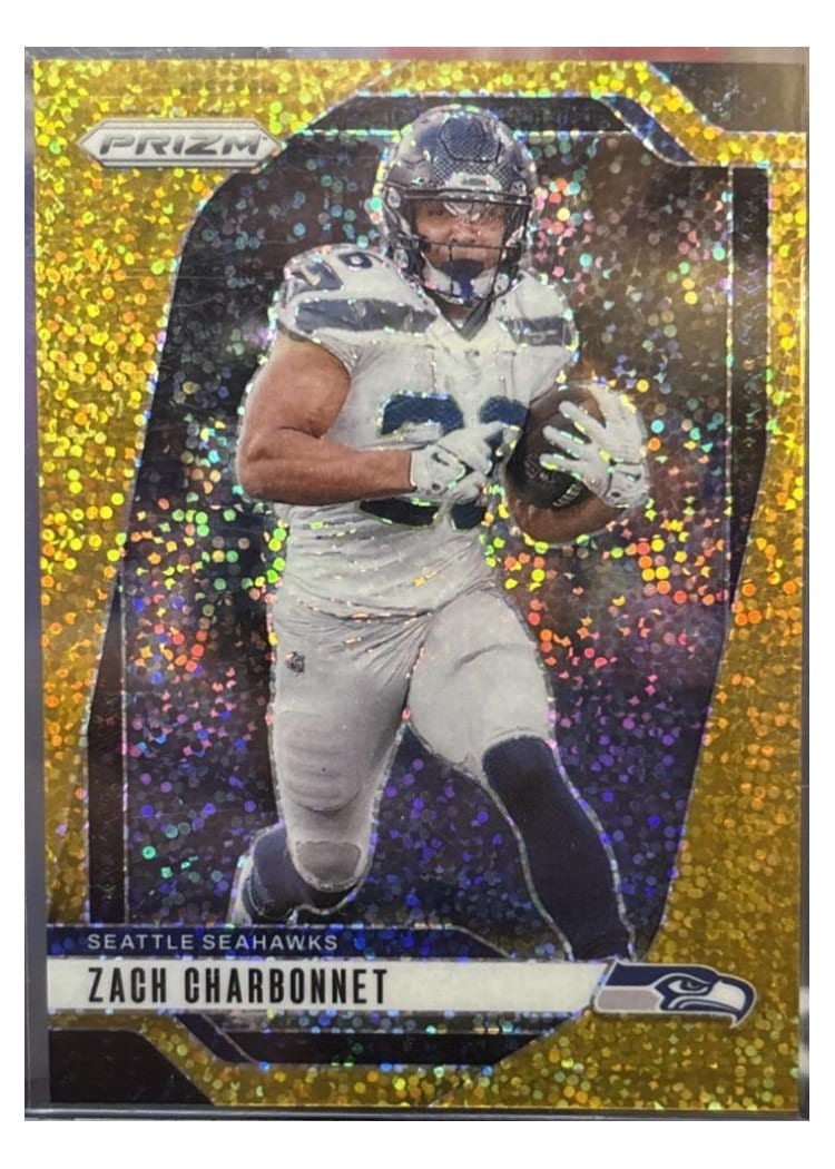 2024 Panini Prizm Base Set Zach Charbonnet #264 card