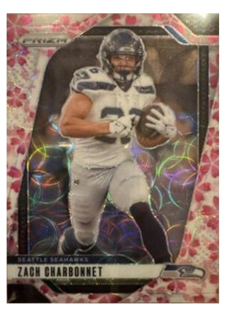 2024 Panini Prizm Base Set Zach Charbonnet #264 card