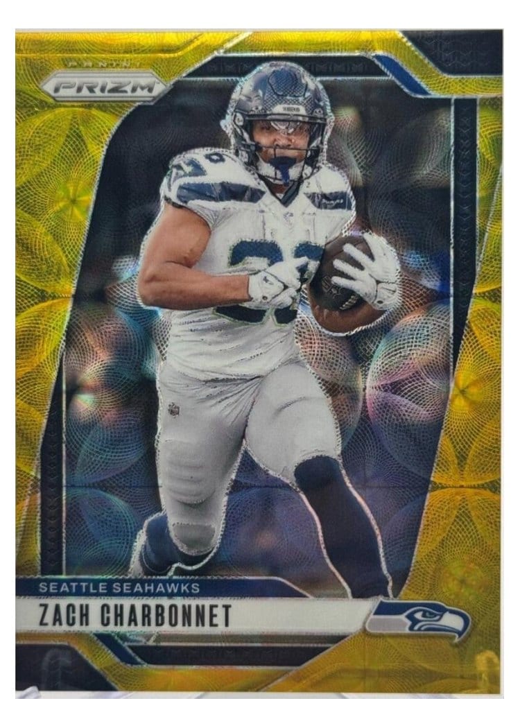 2024 Panini Prizm Base Set Zach Charbonnet #264 card