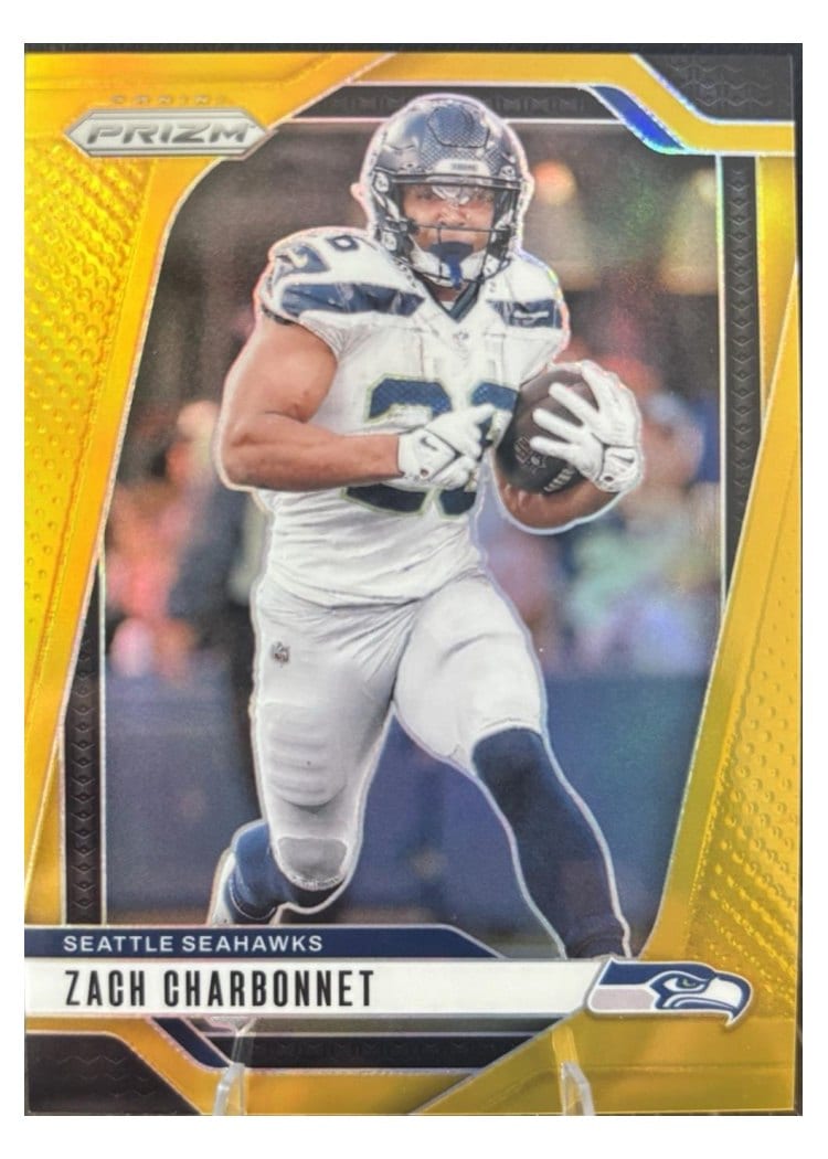 2024 Panini Prizm Base Set Zach Charbonnet #264 card