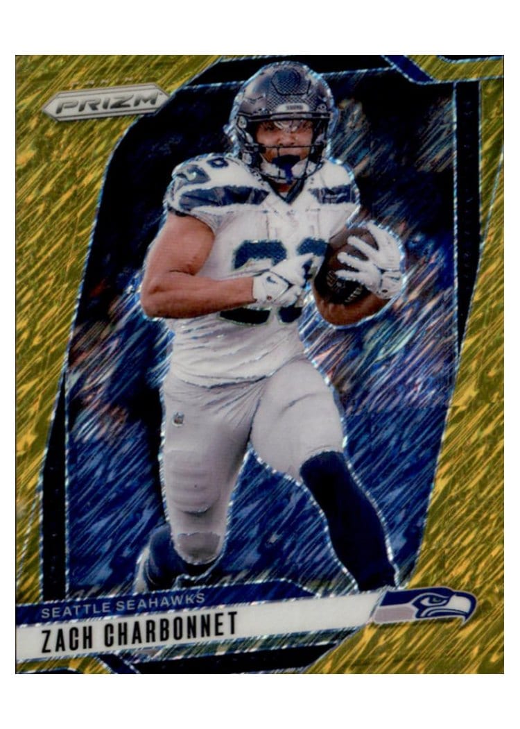 2024 Panini Prizm Base Set Zach Charbonnet #264 card
