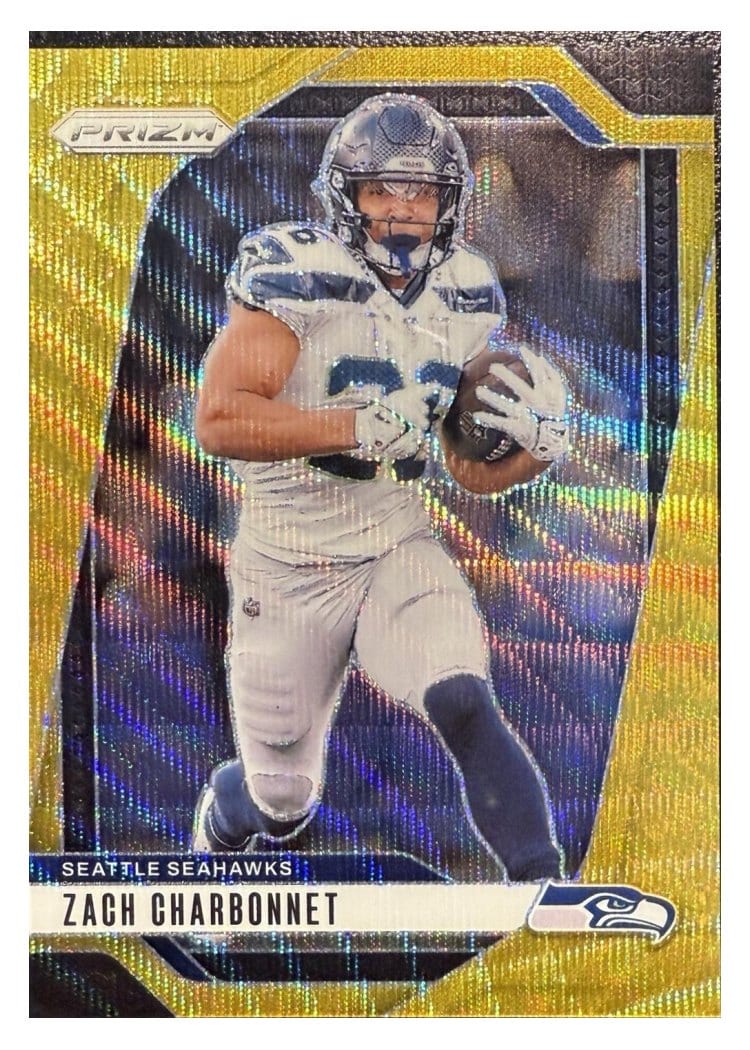 2024 Panini Prizm Base Set Zach Charbonnet #264 card