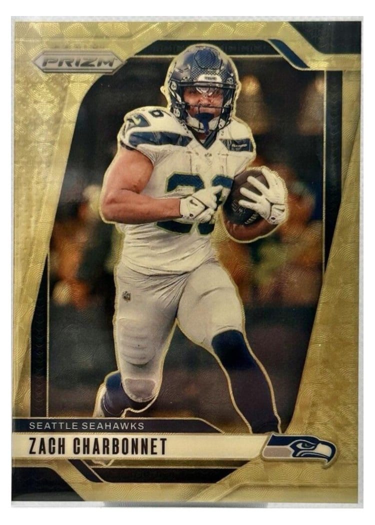 2024 Panini Prizm Base Set Zach Charbonnet #264 card