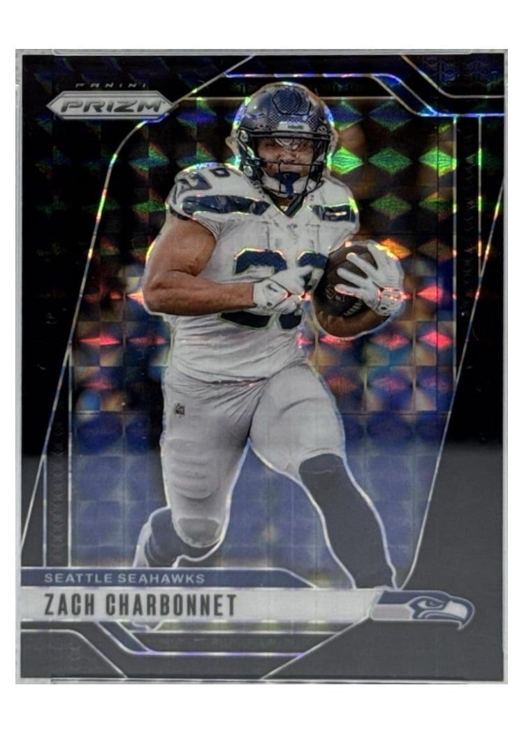 2024 Panini Prizm Base Set Zach Charbonnet #264 card