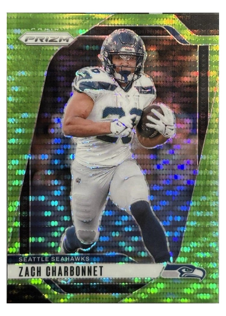 2024 Panini Prizm Base Set Zach Charbonnet #264 card