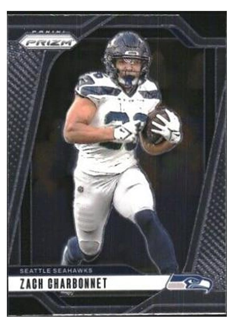 2024 Panini Prizm Base Set Zach Charbonnet #264 card