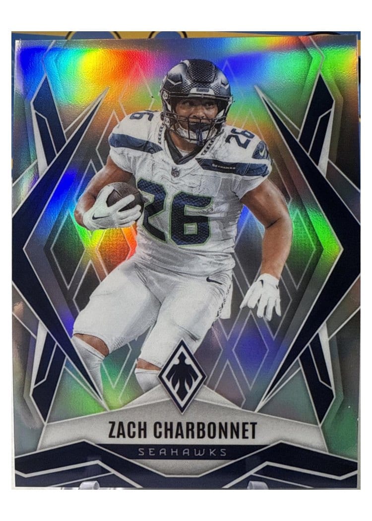 2025 Panini Phoenix Base Set Zach Charbonnet Silver #109 card