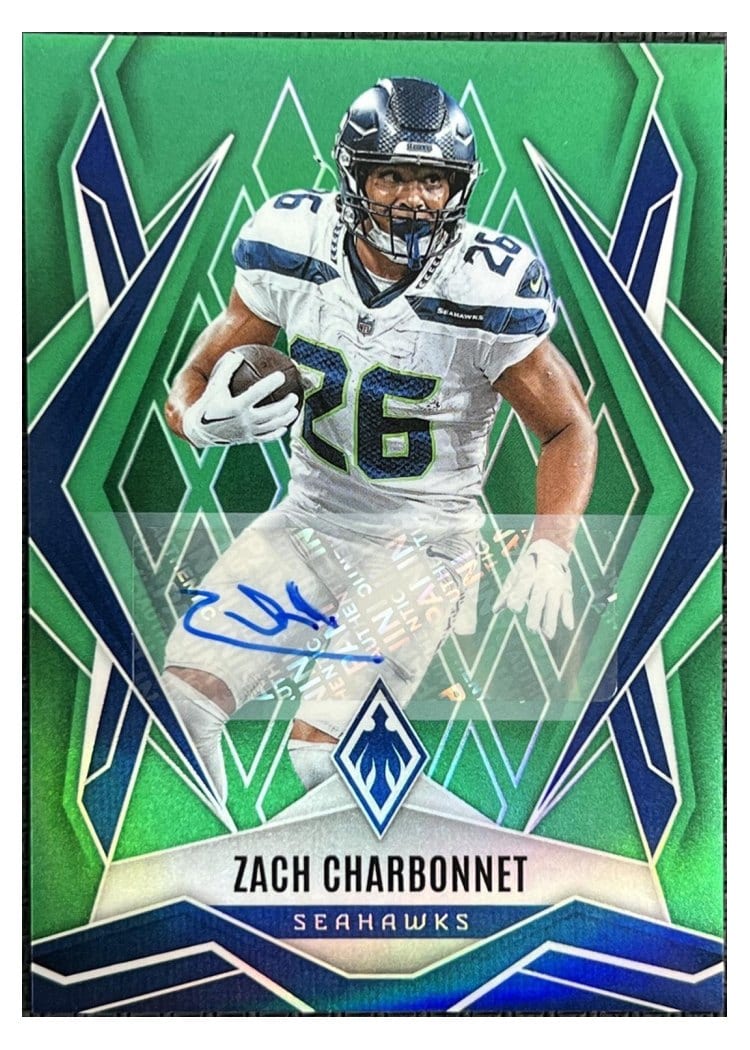 2025 Panini Phoenix Base Set Zach Charbonnet #109 card