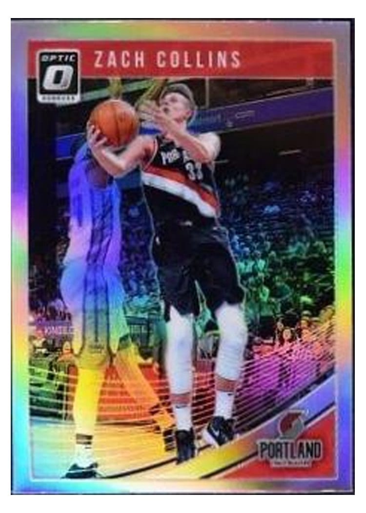 2018-19 Donruss Optic Base Set Zach Collins #31 card