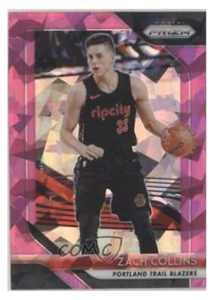 2018-19 Panini Prizm Base Set Zach Collins #141 card