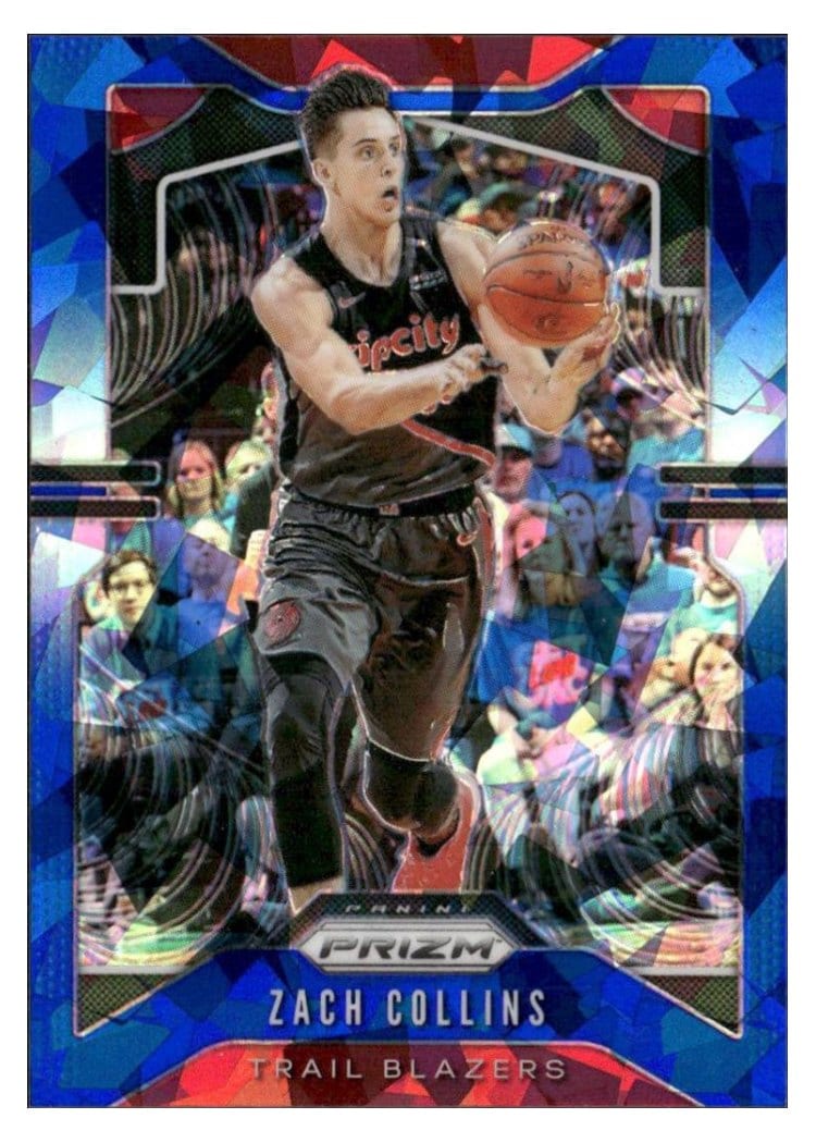 2019-20 Panini Prizm Base Set Zach Collins #116 card