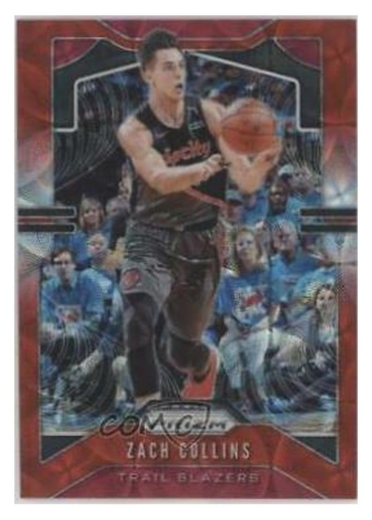 2019-20 Panini Prizm Base Set Zach Collins #116 card