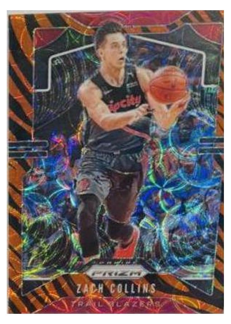 2019-20 Panini Prizm Base Set Zach Collins #116 card