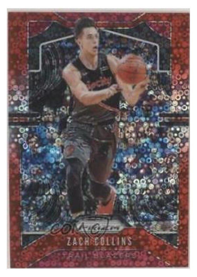 2019-20 Panini Prizm Base Set Zach Collins #116 card