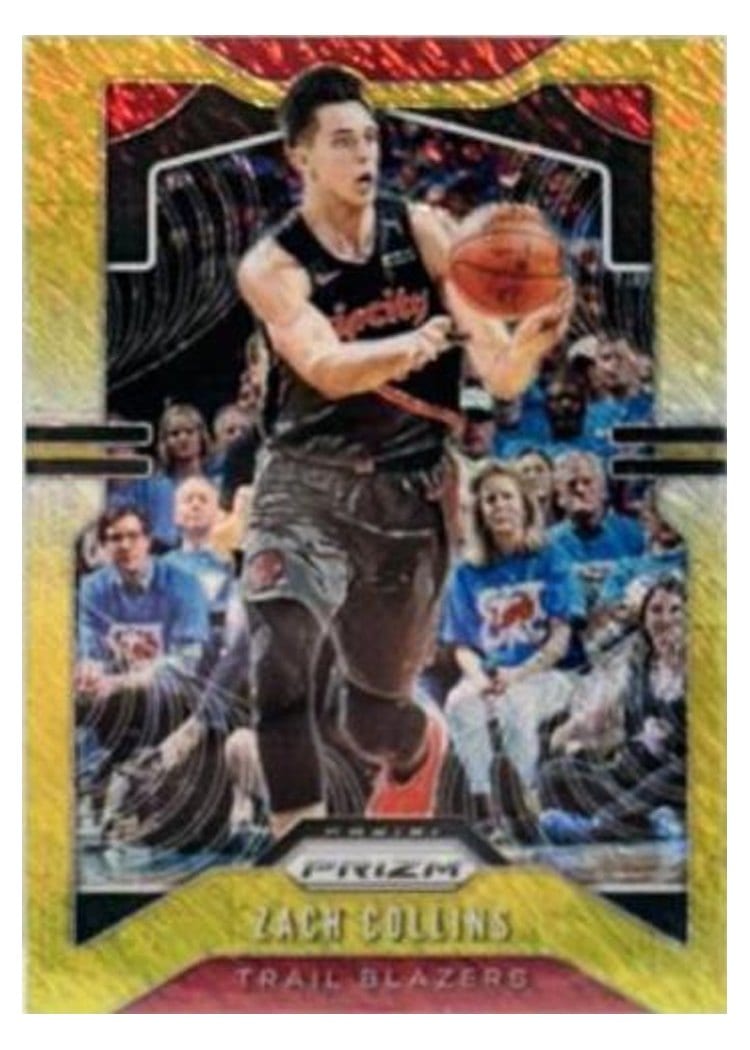 2019-20 Panini Prizm Base Set Zach Collins #116 card
