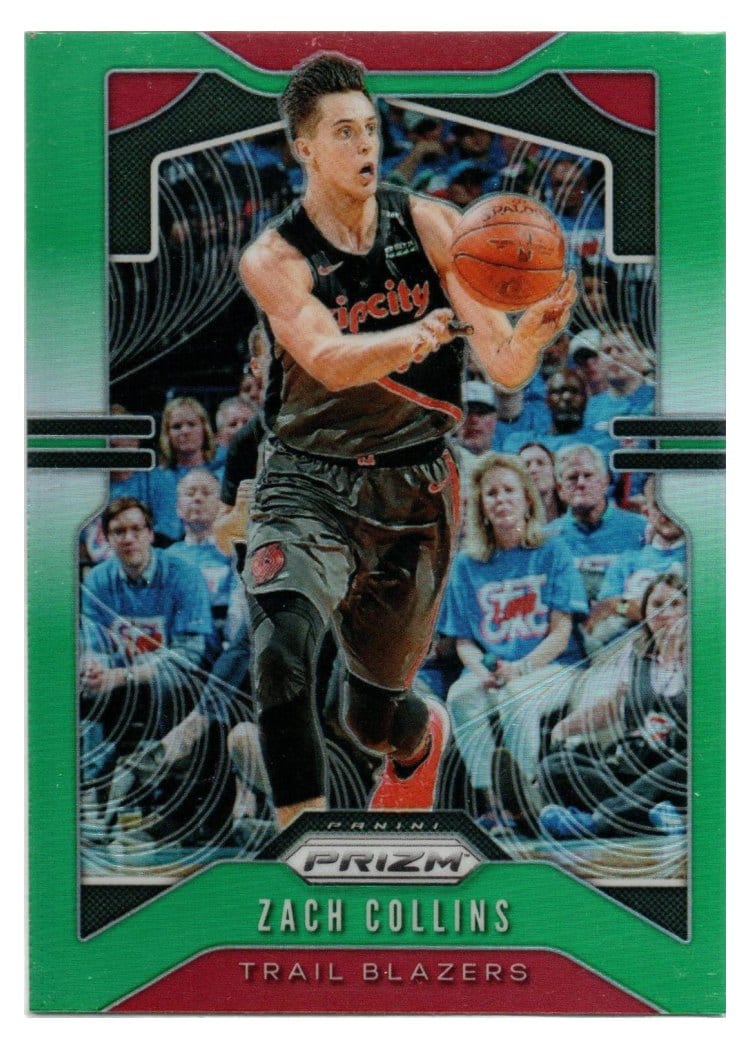 2019-20 Panini Prizm Base Set Zach Collins #116 card