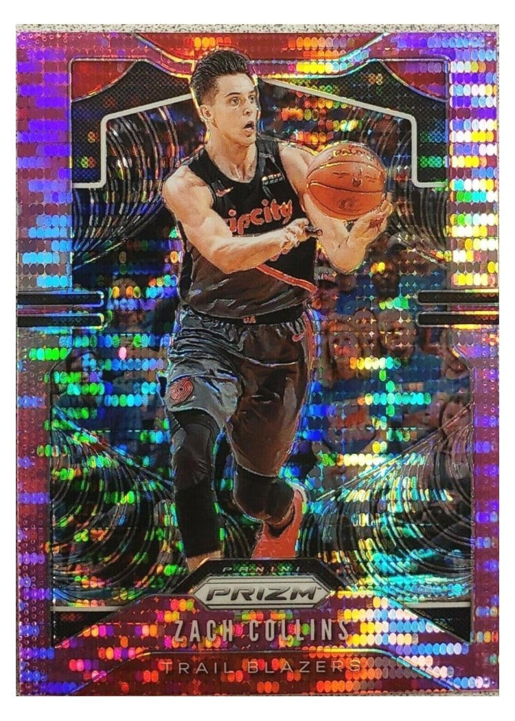2019-20 Panini Prizm Base Set Zach Collins #116 card