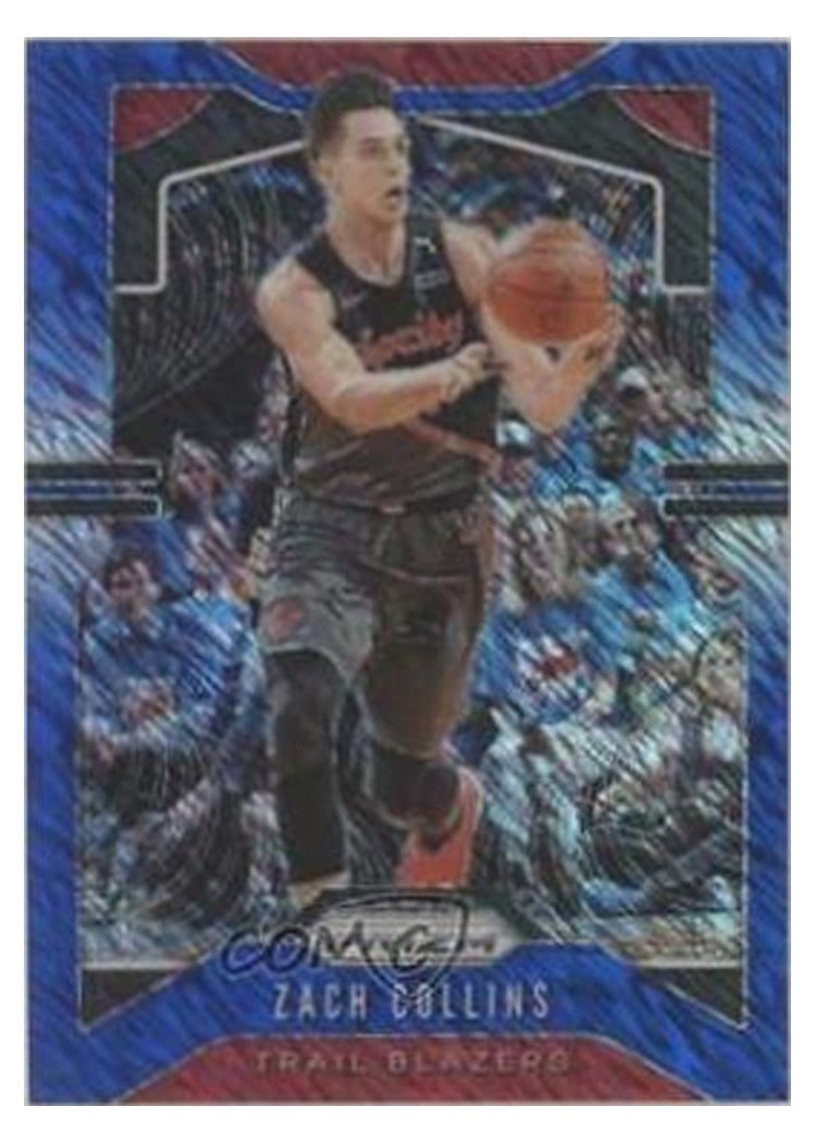 2019-20 Panini Prizm Base Set Zach Collins #116 card