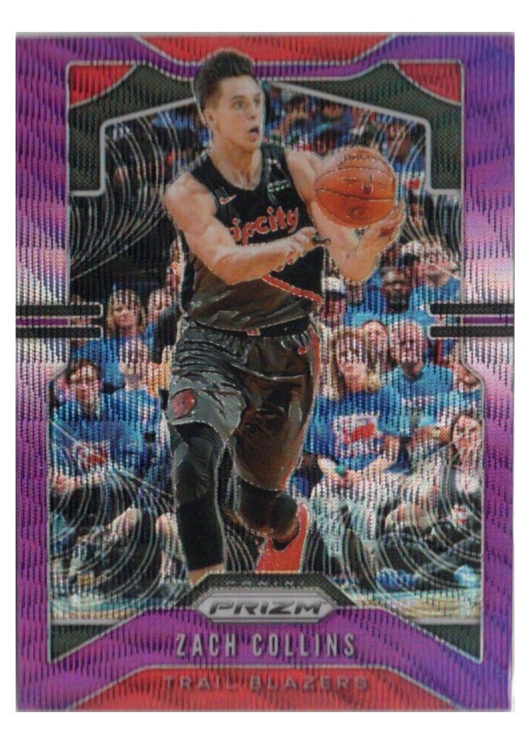 2019-20 Panini Prizm Base Set Zach Collins #116 card