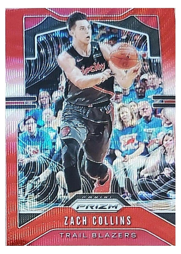 2019-20 Panini Prizm Base Set Zach Collins #116 card