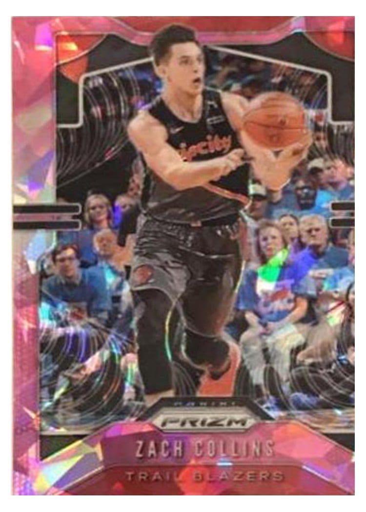 2019-20 Panini Prizm Base Set Zach Collins #116 card