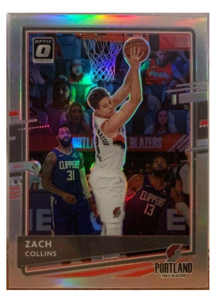 2020-21 Donruss Optic Base Set Zach Collins #124 card