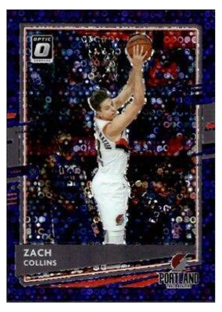 2020-21 Donruss Optic Base Set Zach Collins #124 card