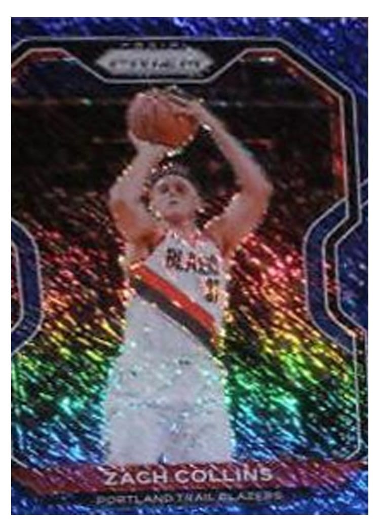 2020-21 Panini Prizm Base Set Zach Collins #6 card