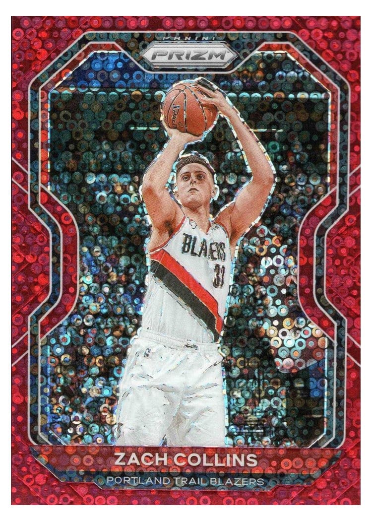2020-21 Panini Prizm Base Set Zach Collins #6 card