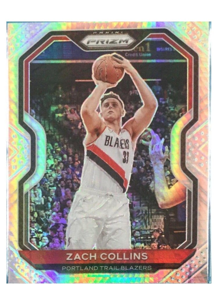 2020-21 Panini Prizm Base Set Zach Collins #6 card