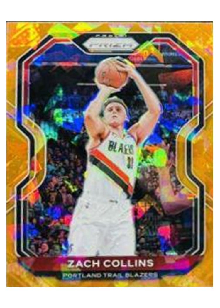 2020-21 Panini Prizm Base Set Zach Collins #6 card
