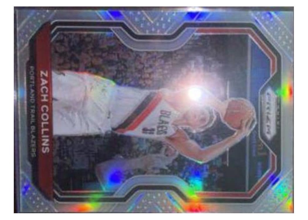 2020-21 Panini Prizm Base Set Zach Collins #6 card
