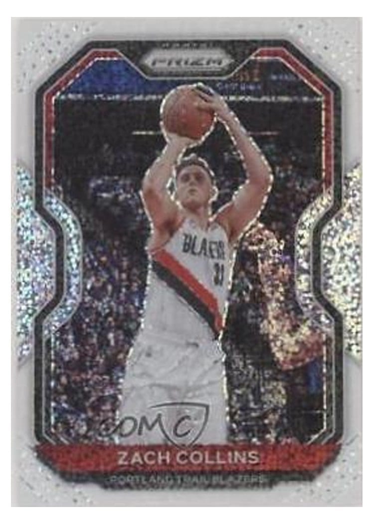 2020-21 Panini Prizm Base Set Zach Collins #6 card