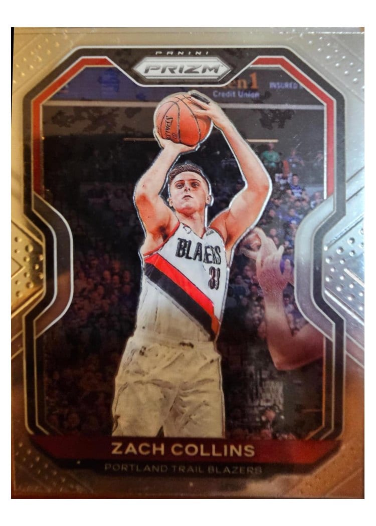 2020-21 Panini Prizm Base Set Zach Collins #6 card