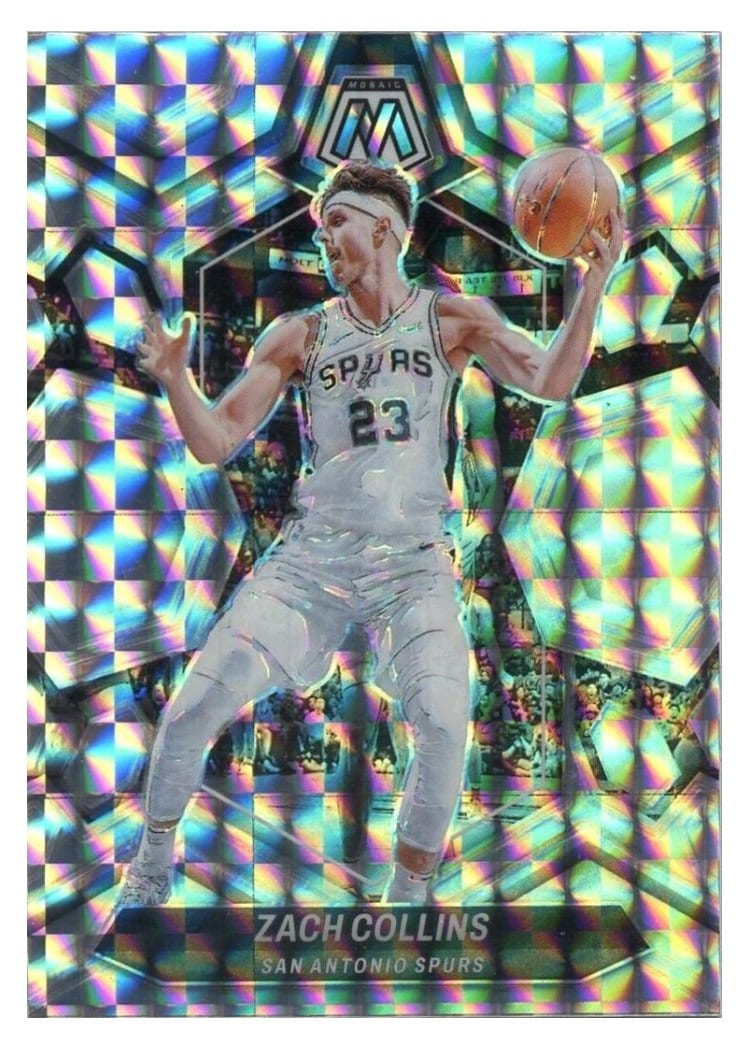 2023-24 Panini Mosaic Base Set Zach Collins #97 card