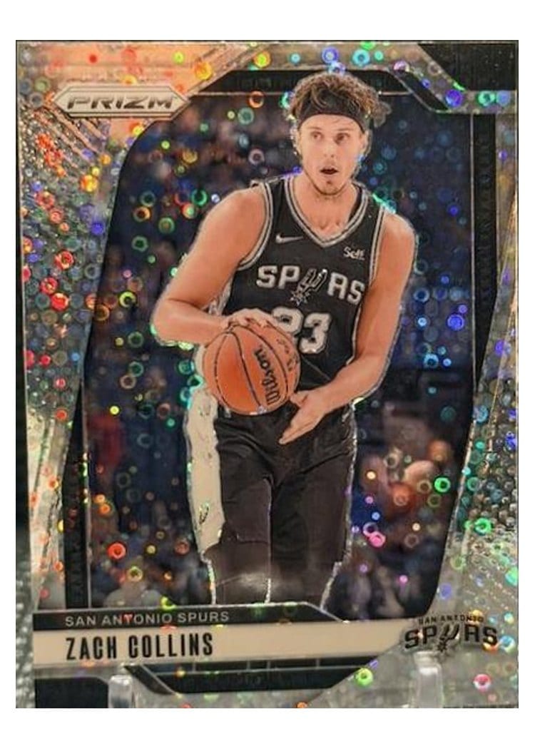 2024-25 Panini Prizm Base Set Zach Collins Fast Break #197 card