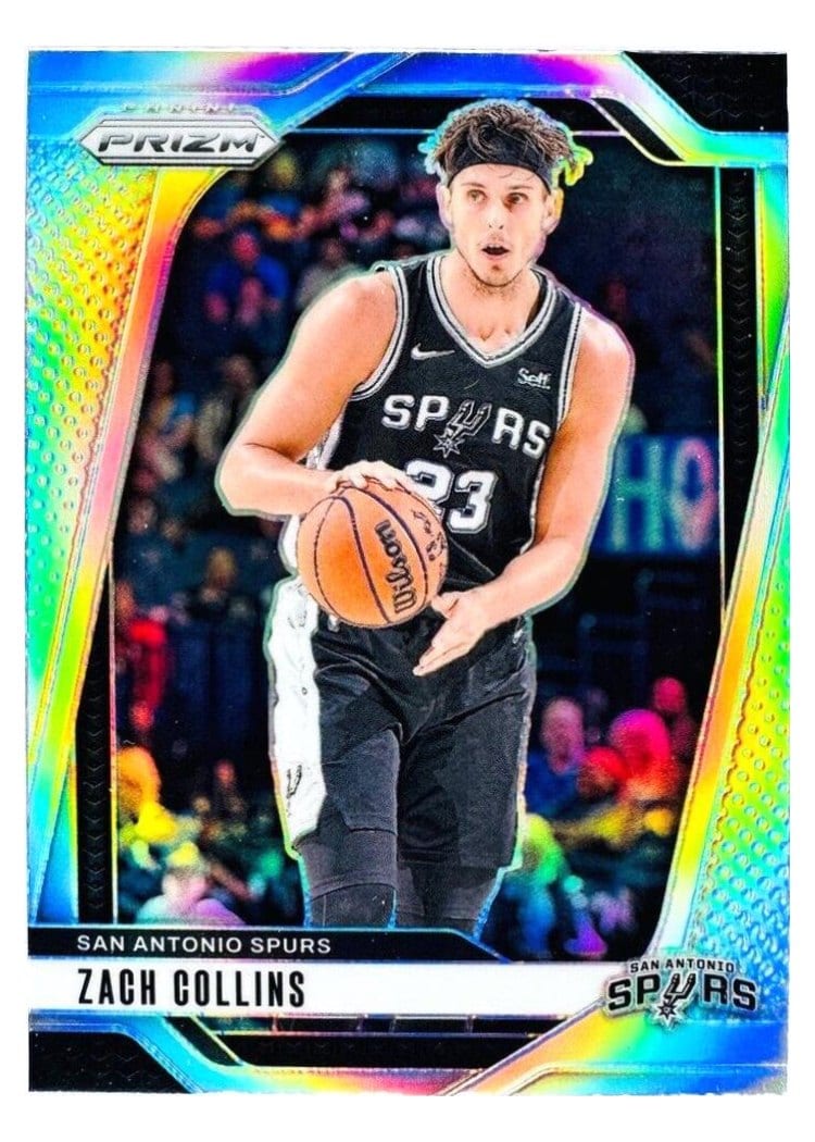 2024-25 Panini Prizm Base Set Zach Collins #197 card