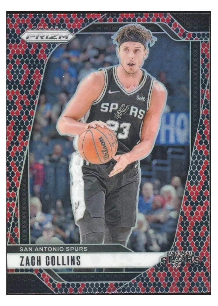 2024-25 Panini Prizm Base Set Zach Collins #197 card
