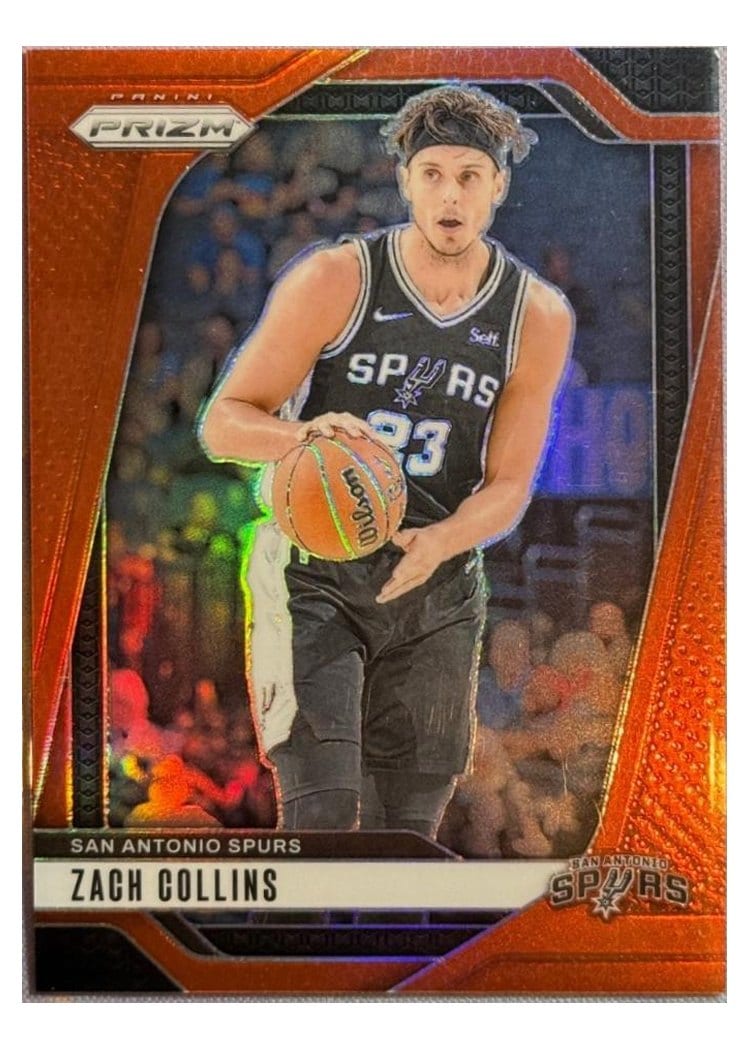2024-25 Panini Prizm Base Set Zach Collins #197 card