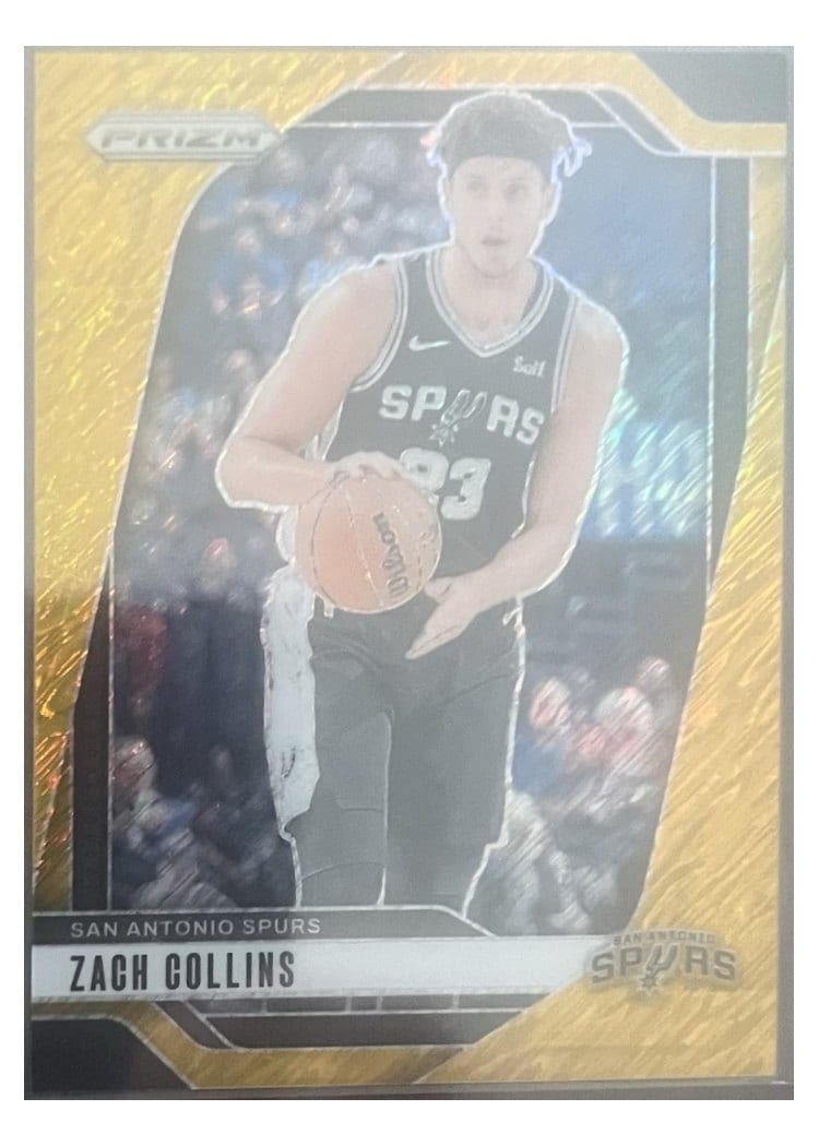 2024-25 Panini Prizm Base Set Zach Collins #197 card