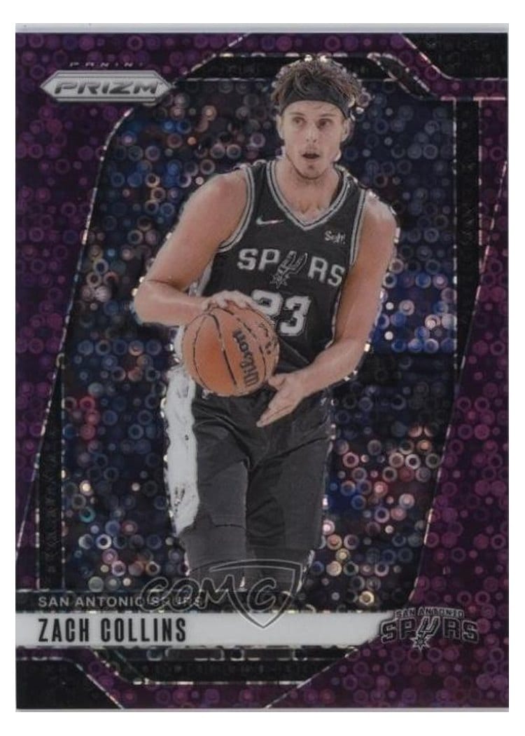 2024-25 Panini Prizm Base Set Zach Collins #197 card