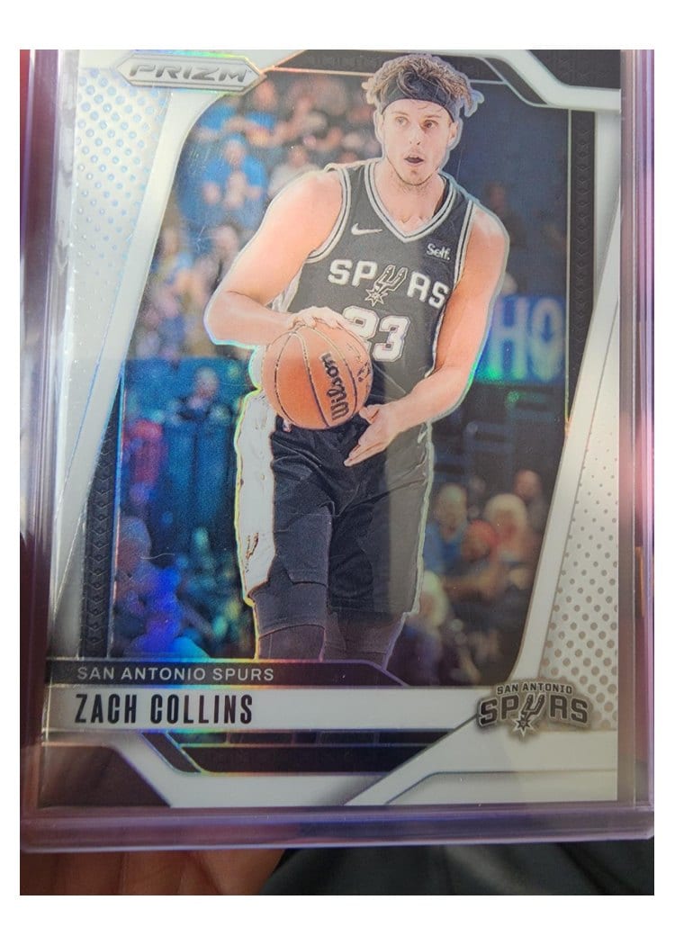 2024-25 Panini Prizm Base Set Zach Collins #197 card