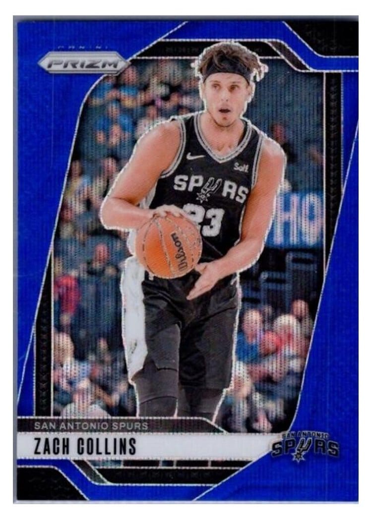 2024-25 Panini Prizm Base Set Zach Collins #197 card