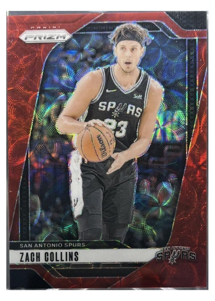 2024-25 Panini Prizm Base Set Zach Collins #197 card