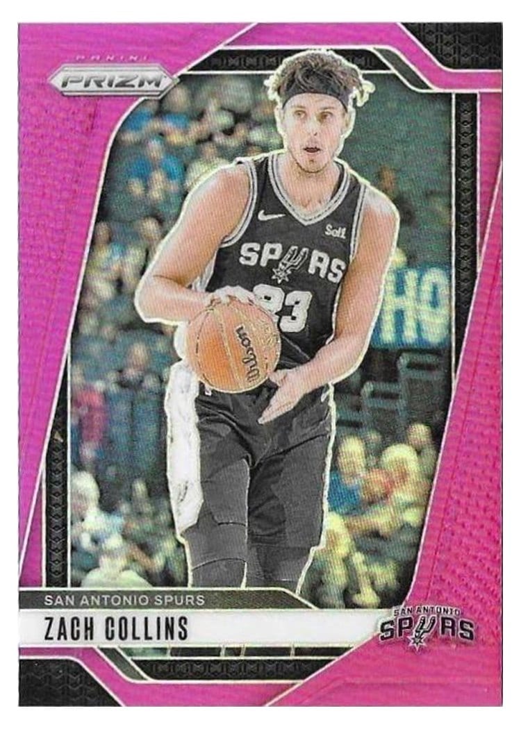 2024-25 Panini Prizm Base Set Zach Collins #197 card